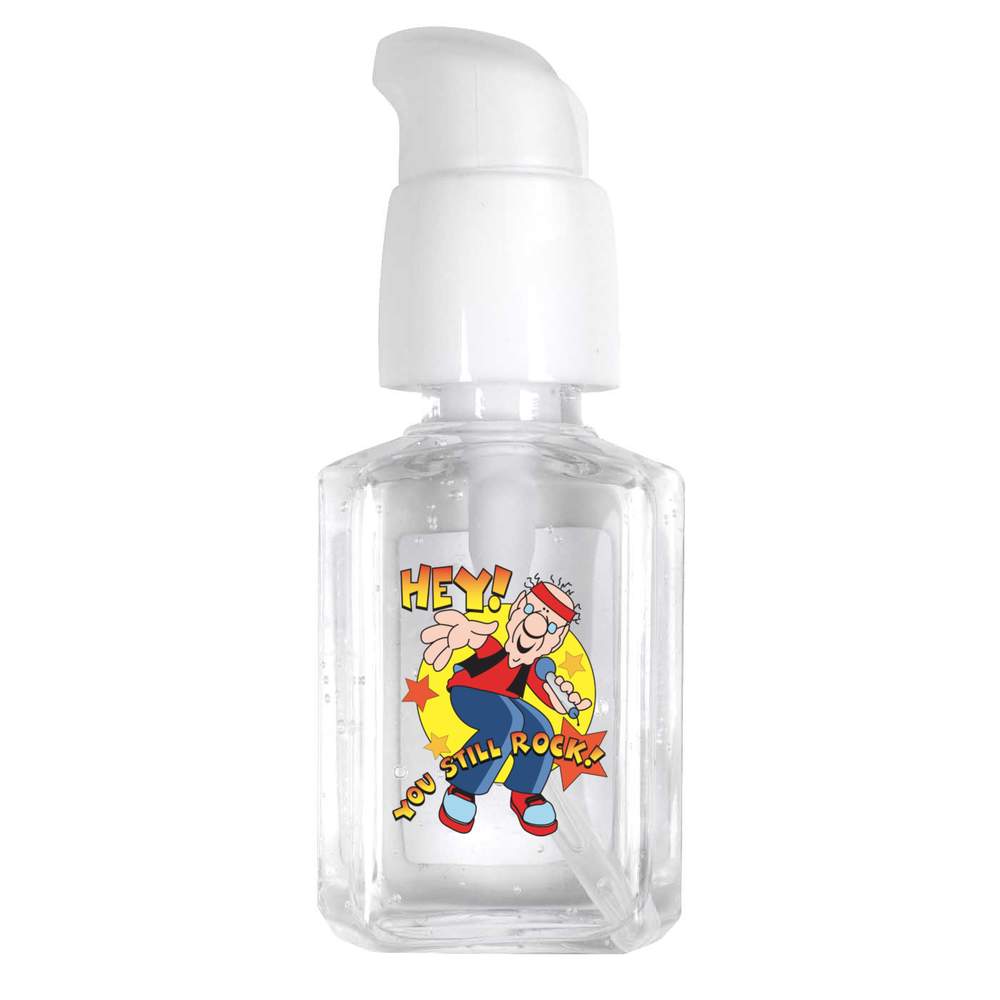 30ml 'Groovy Grandpa' Pocket Hand Sanitiser Gel (HS00034405)