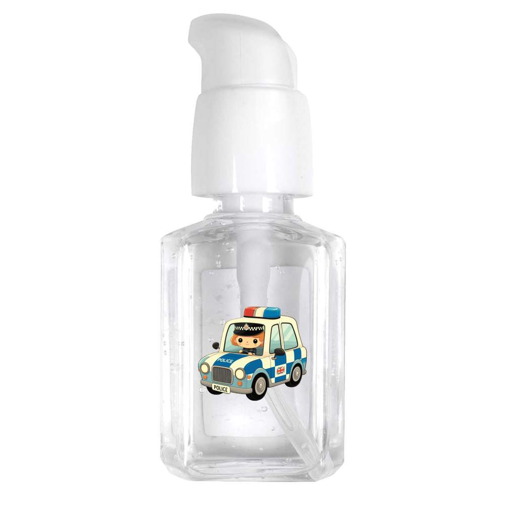 30ml 'Cute Police Car' Pocket Hand Sanitiser Gel (HS00034912)