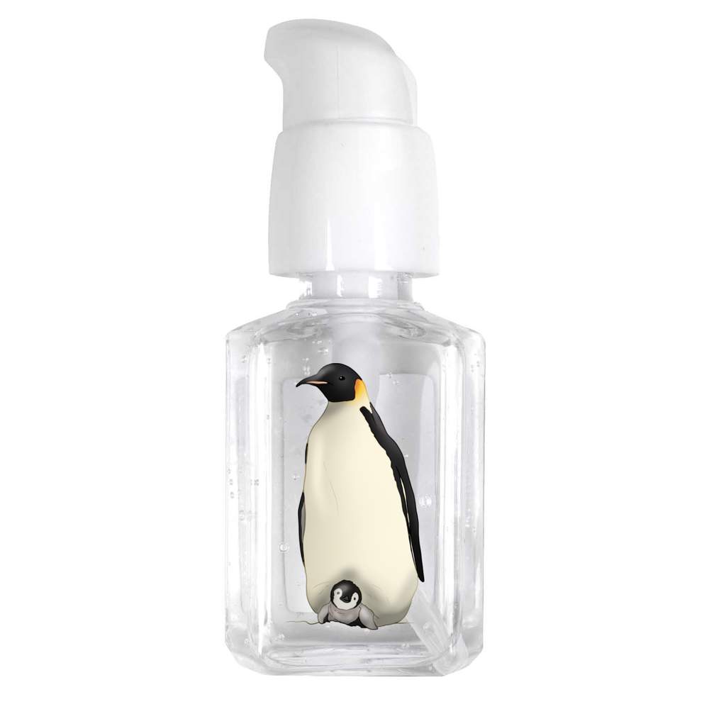30ml 'Emperor Penguin Family' Pocket Hand Sanitiser Gel (HS00035370)