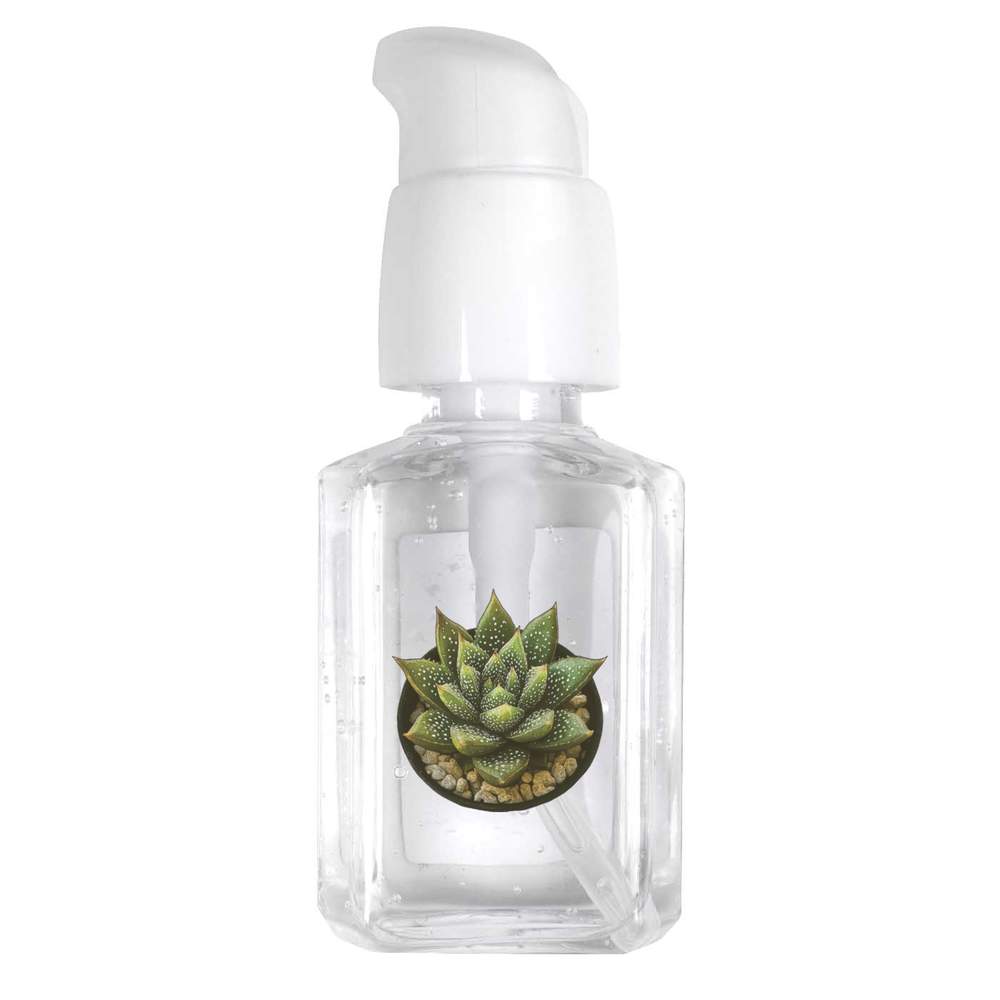 30ml 'Zebra Haworthia Succulent' Pocket Hand Sanitiser Gel (HS00036318)