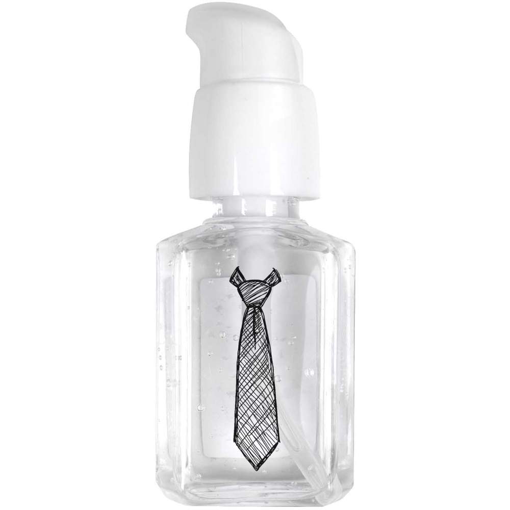 30ml 'Sketchy Tie' Pocket Hand Sanitiser Gel (HS00036350)