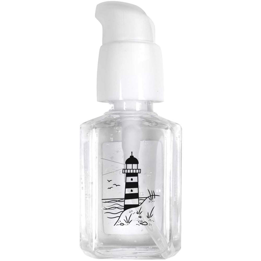 30ml 'Coastal Lighthouse Scene' Pocket Hand Sanitiser Gel (HS00036436)
