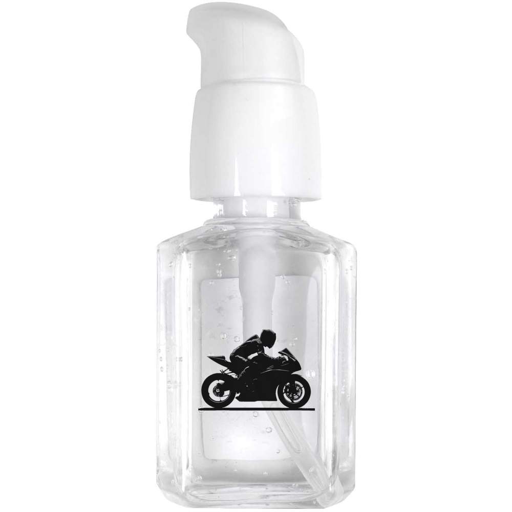 30ml 'Man on Sport Motorcycle' Pocket Hand Sanitiser Gel (HS00036709)