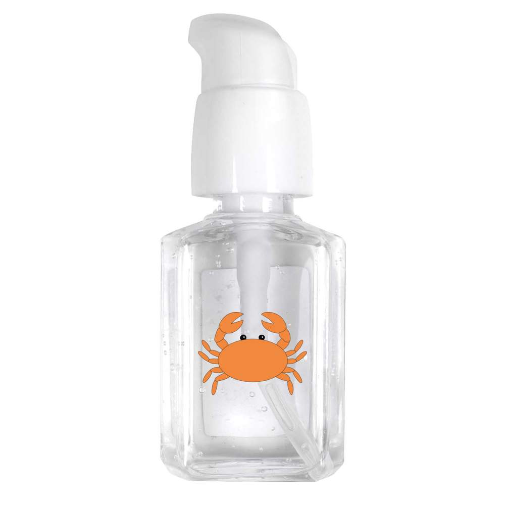 30ml 'Crab' Pocket Hand Sanitiser Gel (HS00037726)