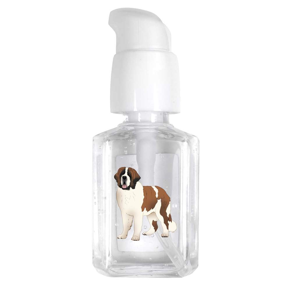 30ml 'St Bernard Dog Standing' Pocket Hand Sanitiser Gel (HS00038702)