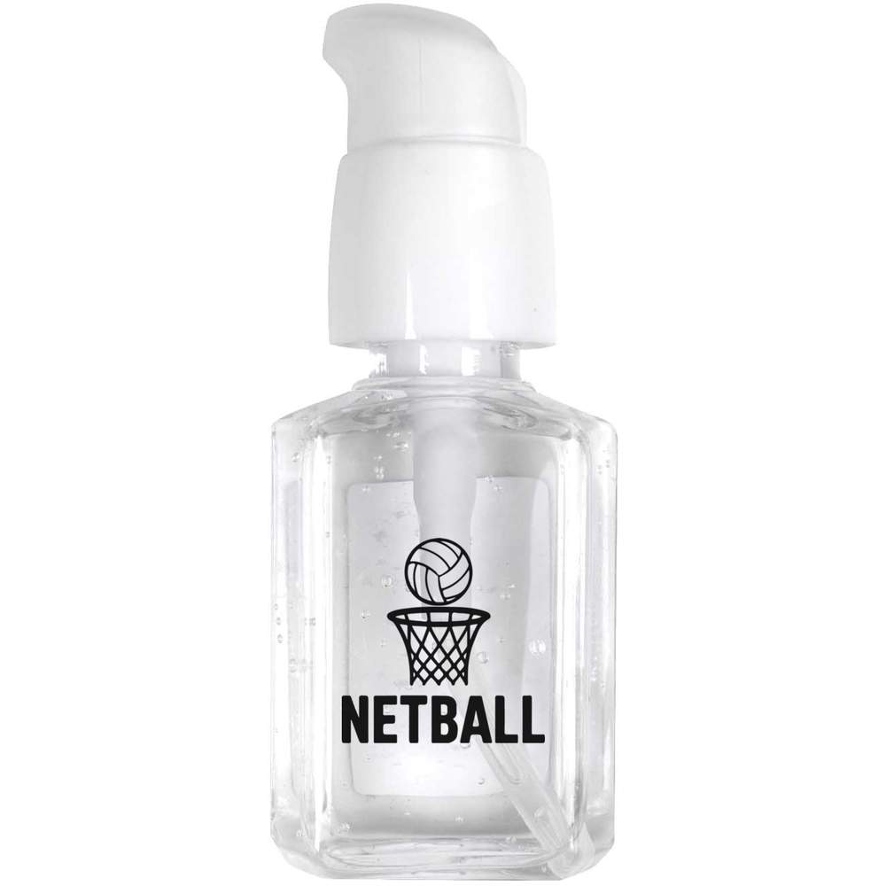 30ml 'Netball and Net' Pocket Hand Sanitiser Gel (HS00039217)