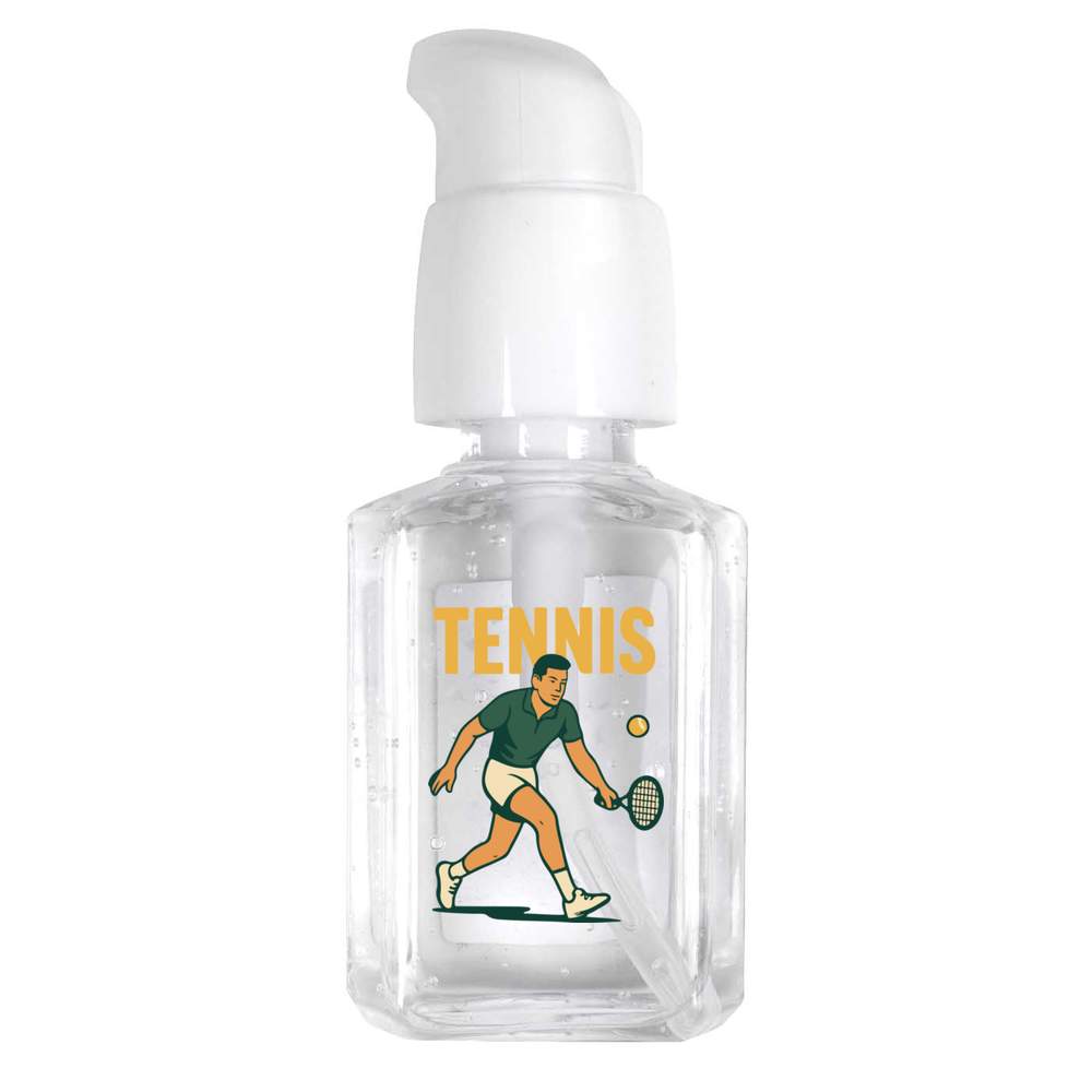 30ml 'Tennis Player Game' Pocket Hand Sanitiser Gel (HS00039249)