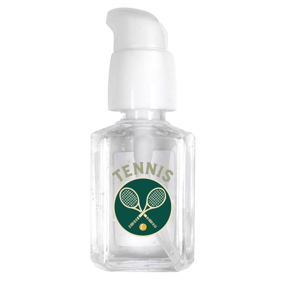 30ml 'Tennis Rackets' Pocket Hand Sanitiser Gel (HS00039251)