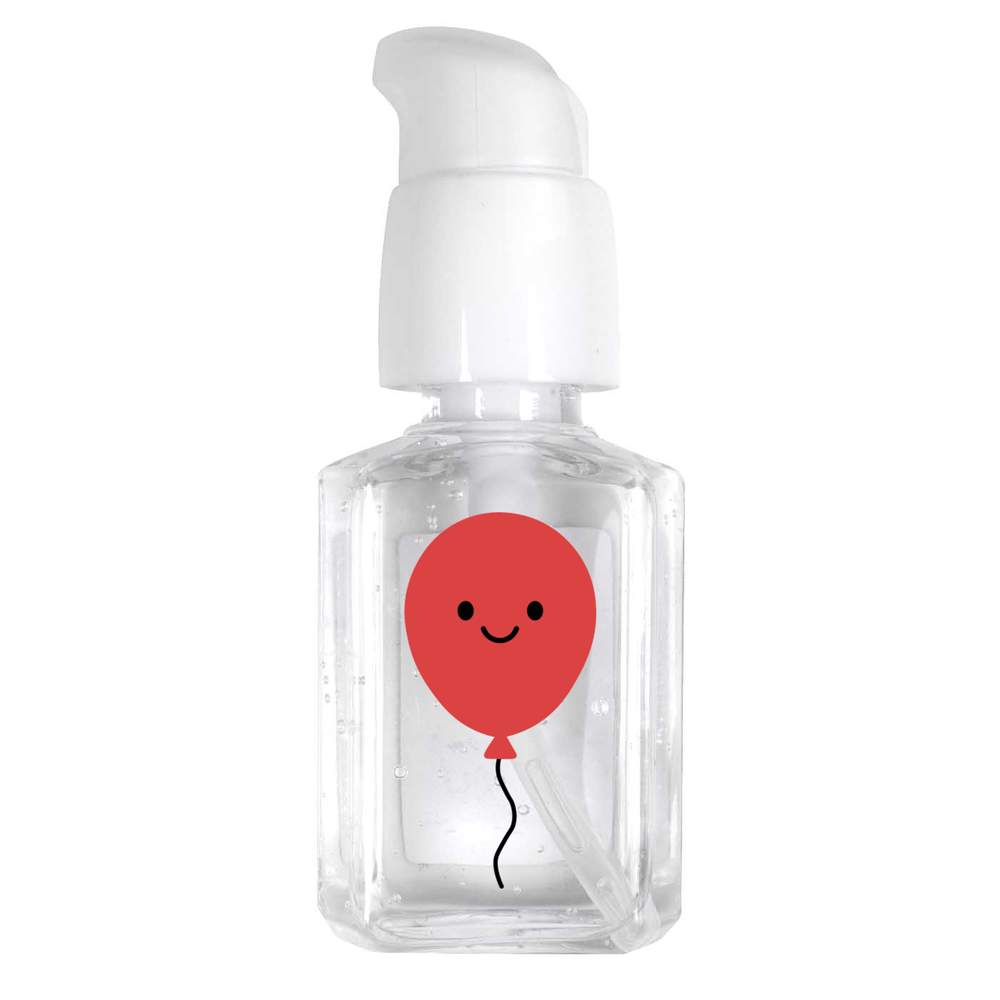 30ml 'Happy Red Balloon' Pocket Hand Sanitiser Gel (HS00040284)