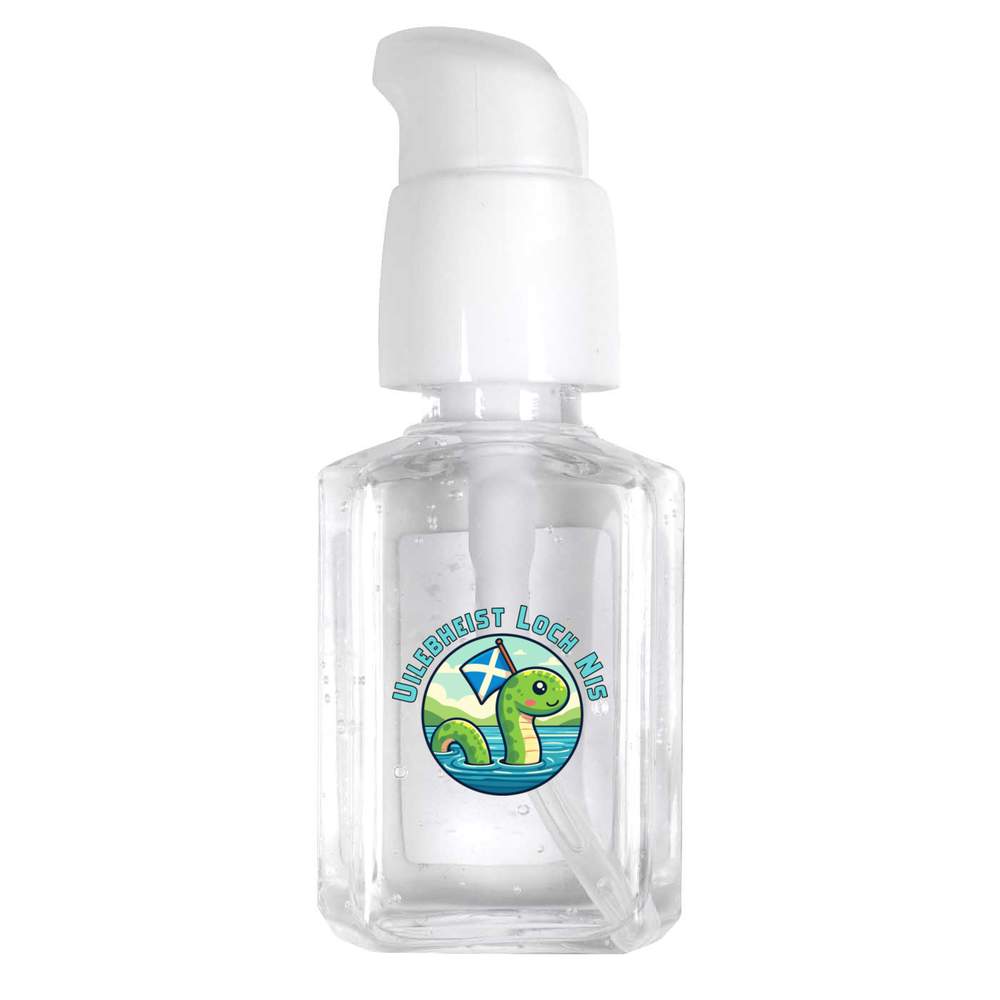 30ml 'Loch Ness Monster' Pocket Hand Sanitiser Gel (HS00041012)