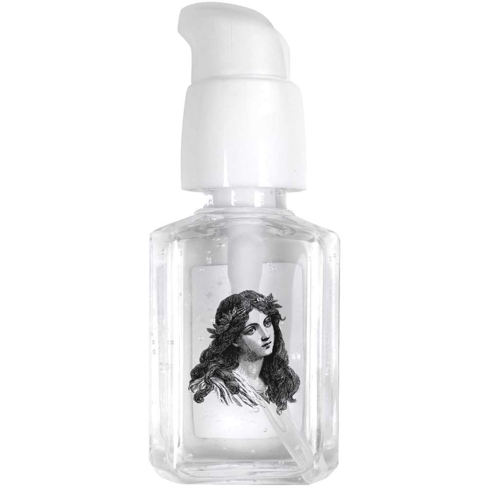 30ml 'Vintage Woman with Long Hair Portrait' Pocket Hand Sanitiser Gel (HS00041167)