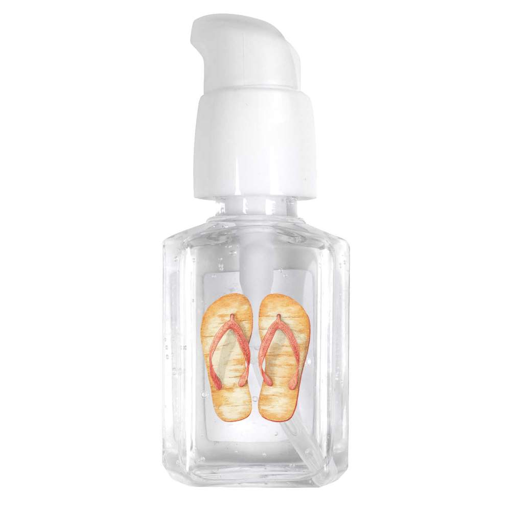 30ml 'Flip Flops Top View' Pocket Hand Sanitiser Gel (HS00041265)