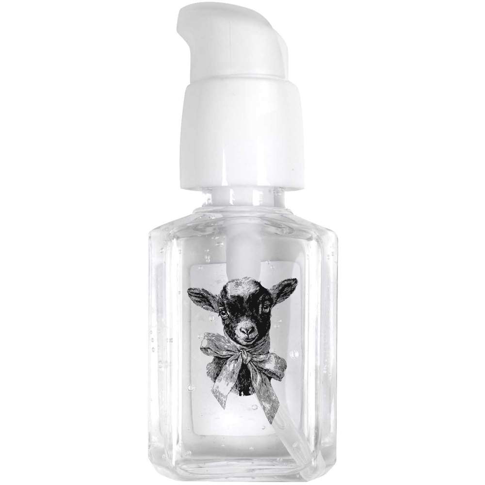 30ml 'Vintage Goat with Bow' Pocket Hand Sanitiser Gel (HS00044424)