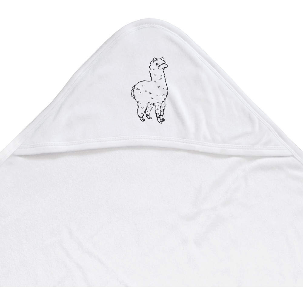 'Alpaca' Baby Hooded Towel (HT00000329)