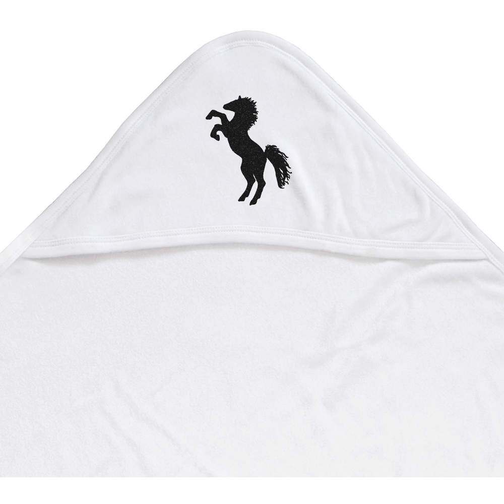'Proud Horse' Baby Hooded Towel (HT00002157)