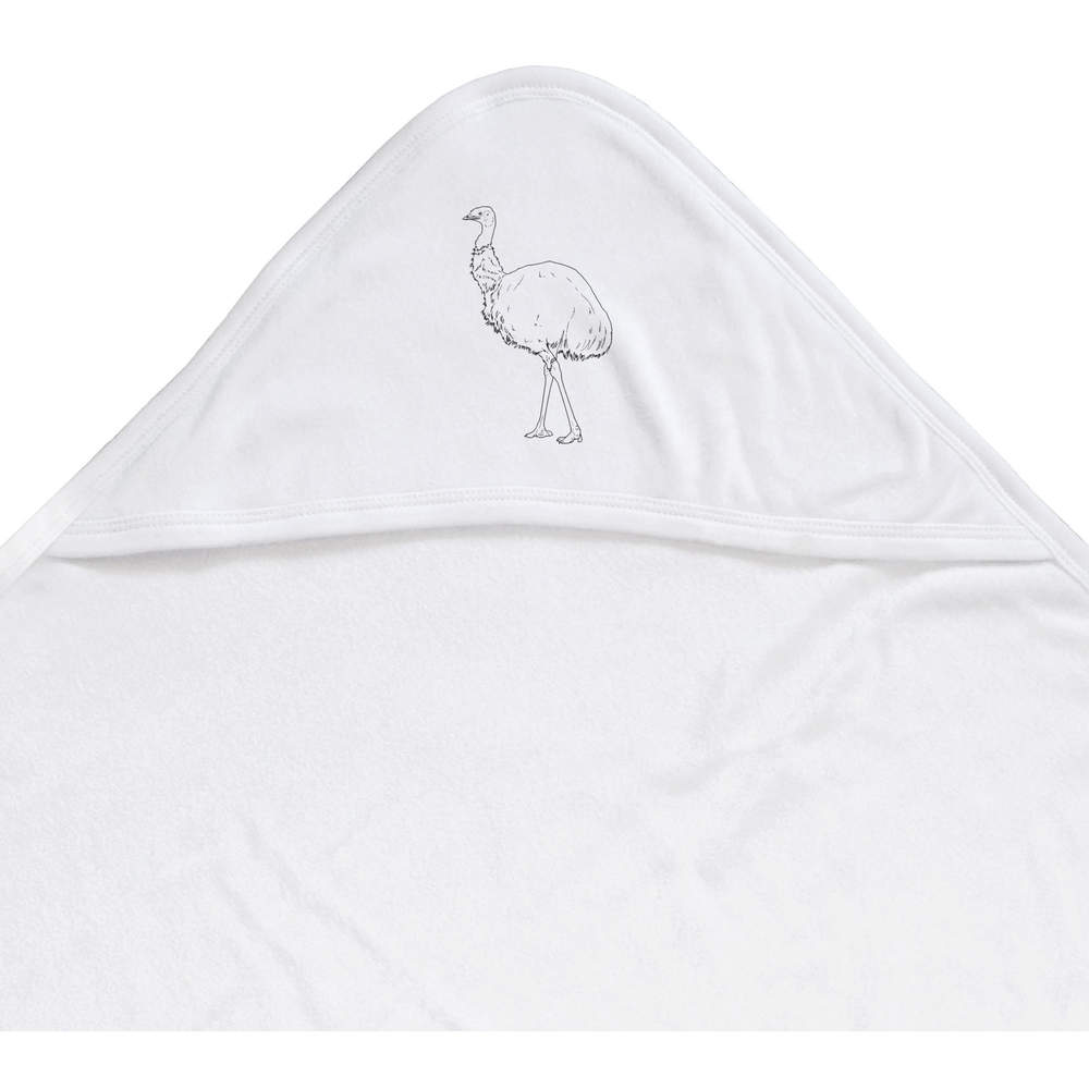 'Emu' Baby Hooded Towel (HT00013378)