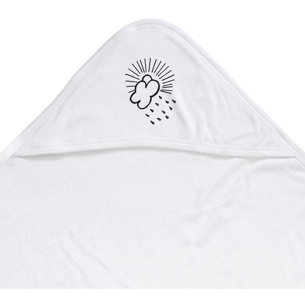 'Sun Behind Rain Cloud' Baby Hooded Towel (HT00017912)