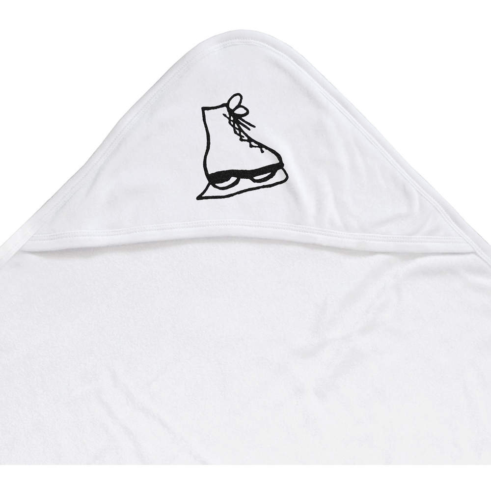 'Ice Skate' Baby Hooded Towel (HT00019762)