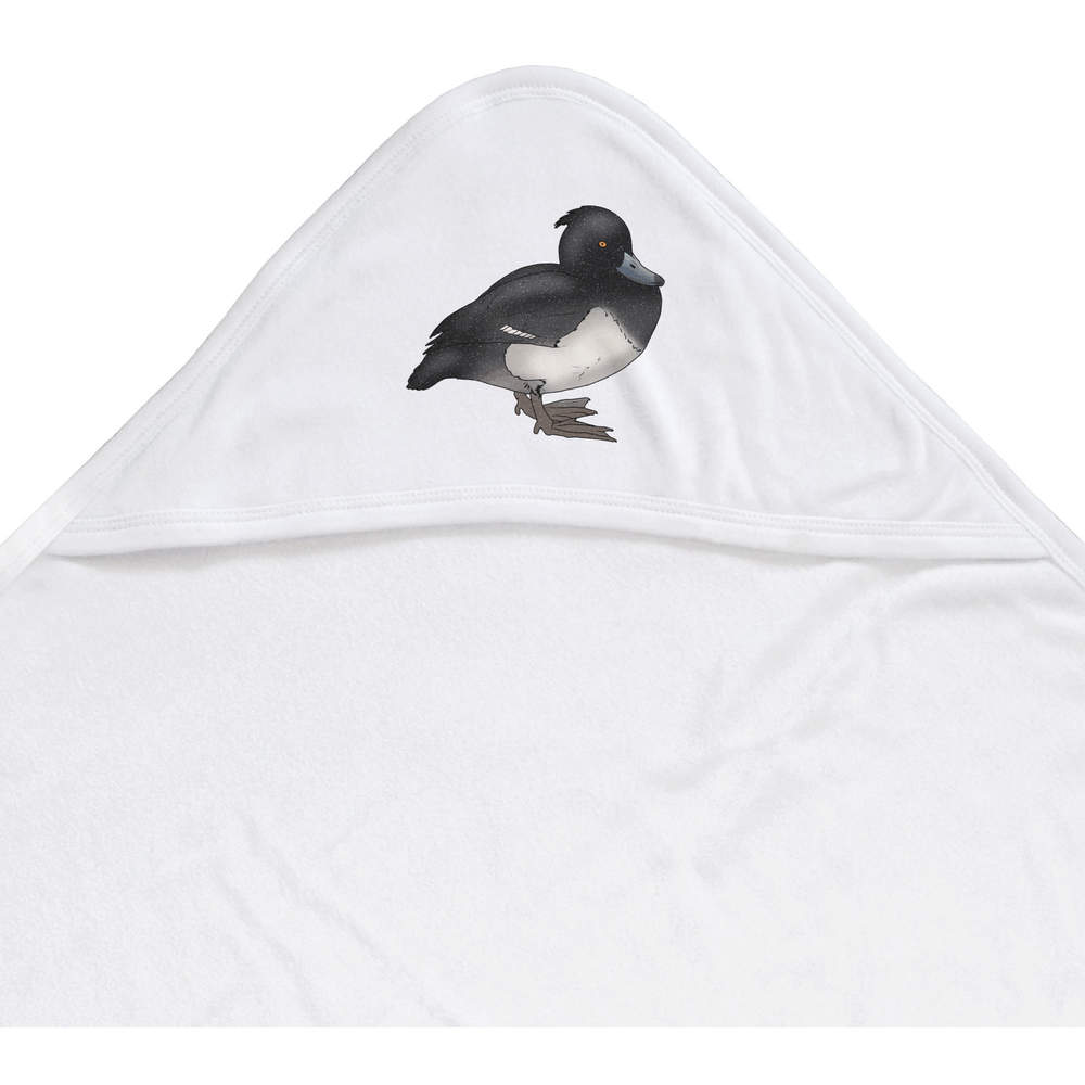 'Tufted Duck' Baby Hooded Towel (HT00022269)