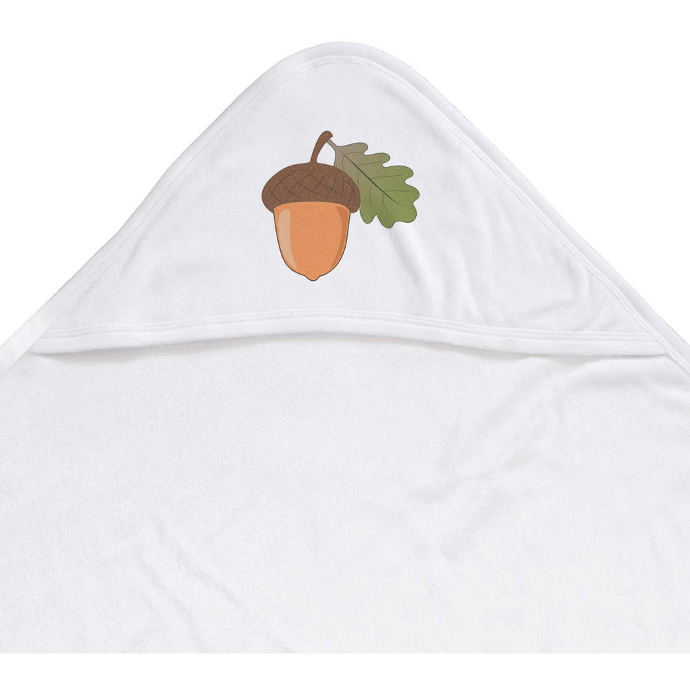 'Acorn Nut' Baby Hooded Towel (HT00028818)