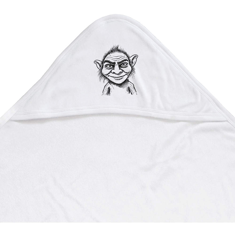 'Mischievous Troll' Baby Hooded Towel (HT00029731)