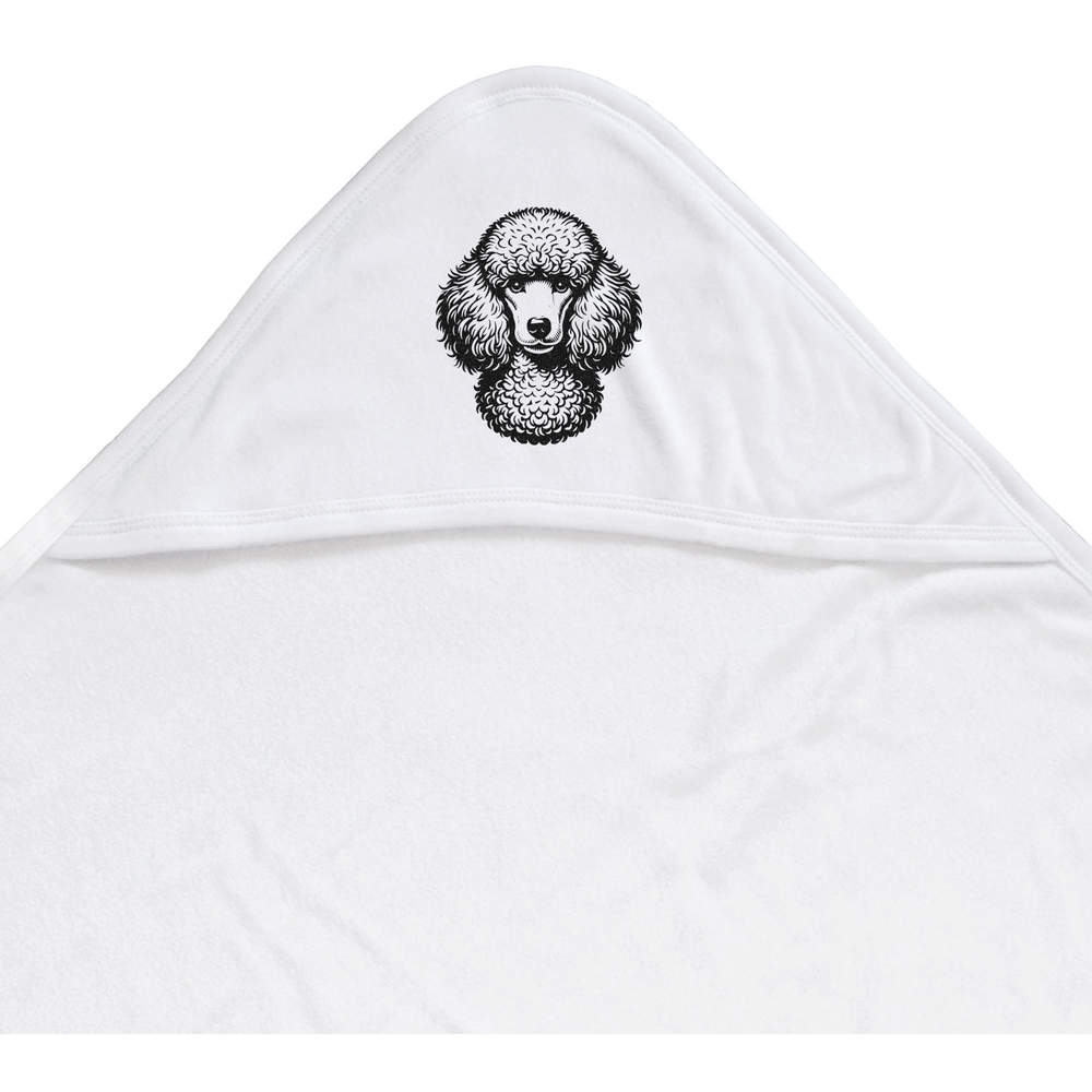 'Poodle' Baby Hooded Towel (HT00030065)