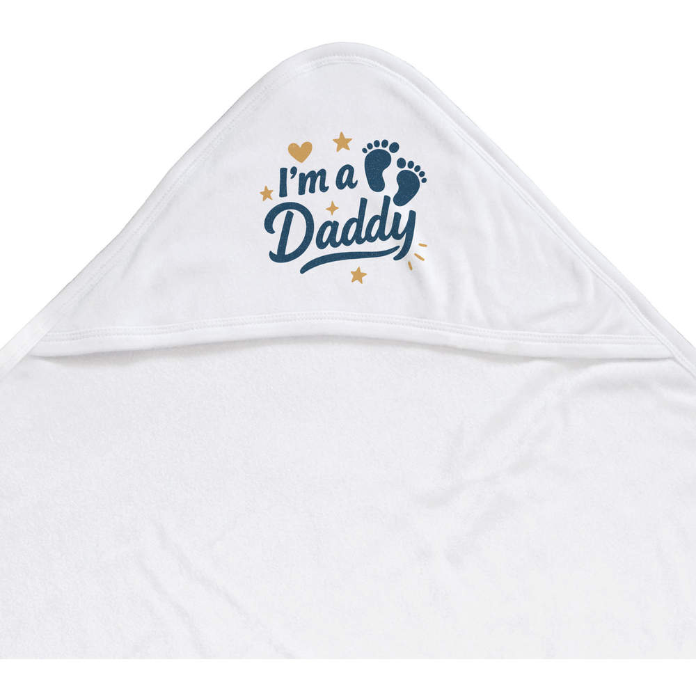 'I'm a Daddy' Baby Hooded Towel (HT00035741)