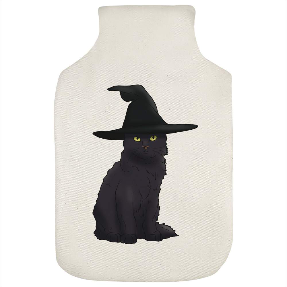 'Witch Cat' Hot Water Bottle Cover (HW00023291)