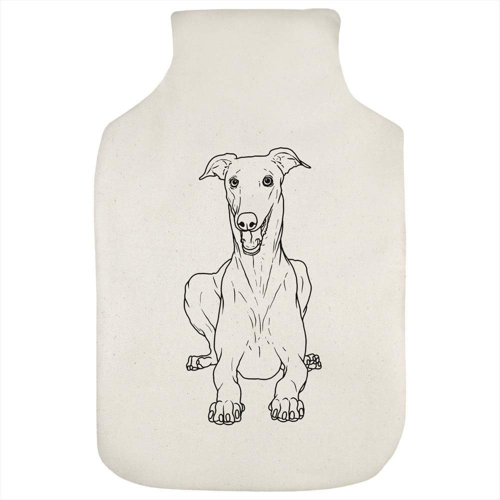 'Greyhound' Hot Water Bottle Cover (HW00024011)