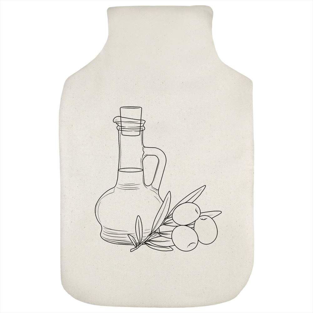 'Olive Oil' Hot Water Bottle Cover (HW00030299)