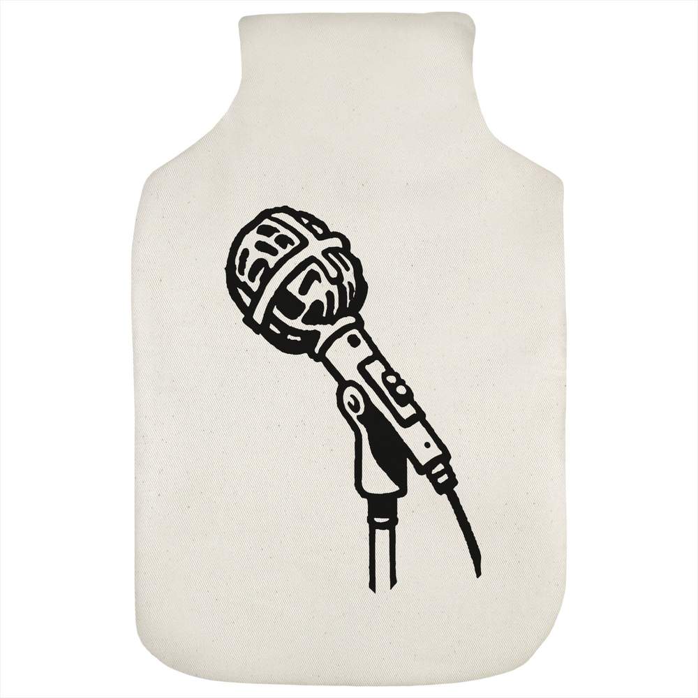 'Microphone' Hot Water Bottle Cover (HW00034439)