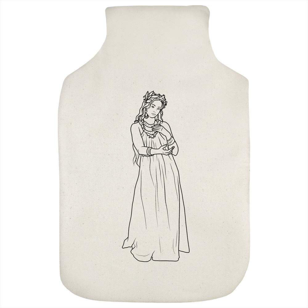 'Greek Goddess' Hot Water Bottle Cover (HW00034618)