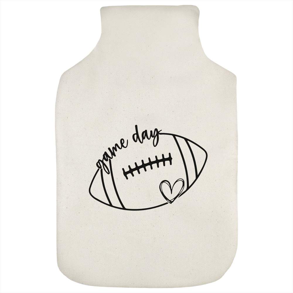 'Game Day American Football' Hot Water Bottle Cover (HW00034913)