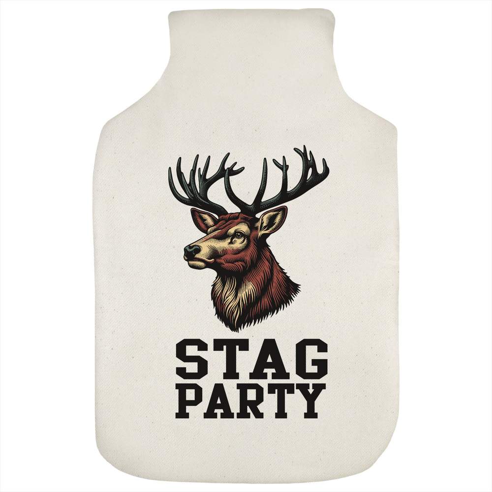 'Stag Party' Hot Water Bottle Cover (HW00036759)