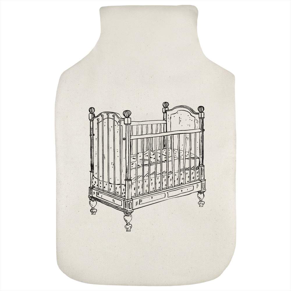 'Baby Crib' Hot Water Bottle Cover (HW00036887)