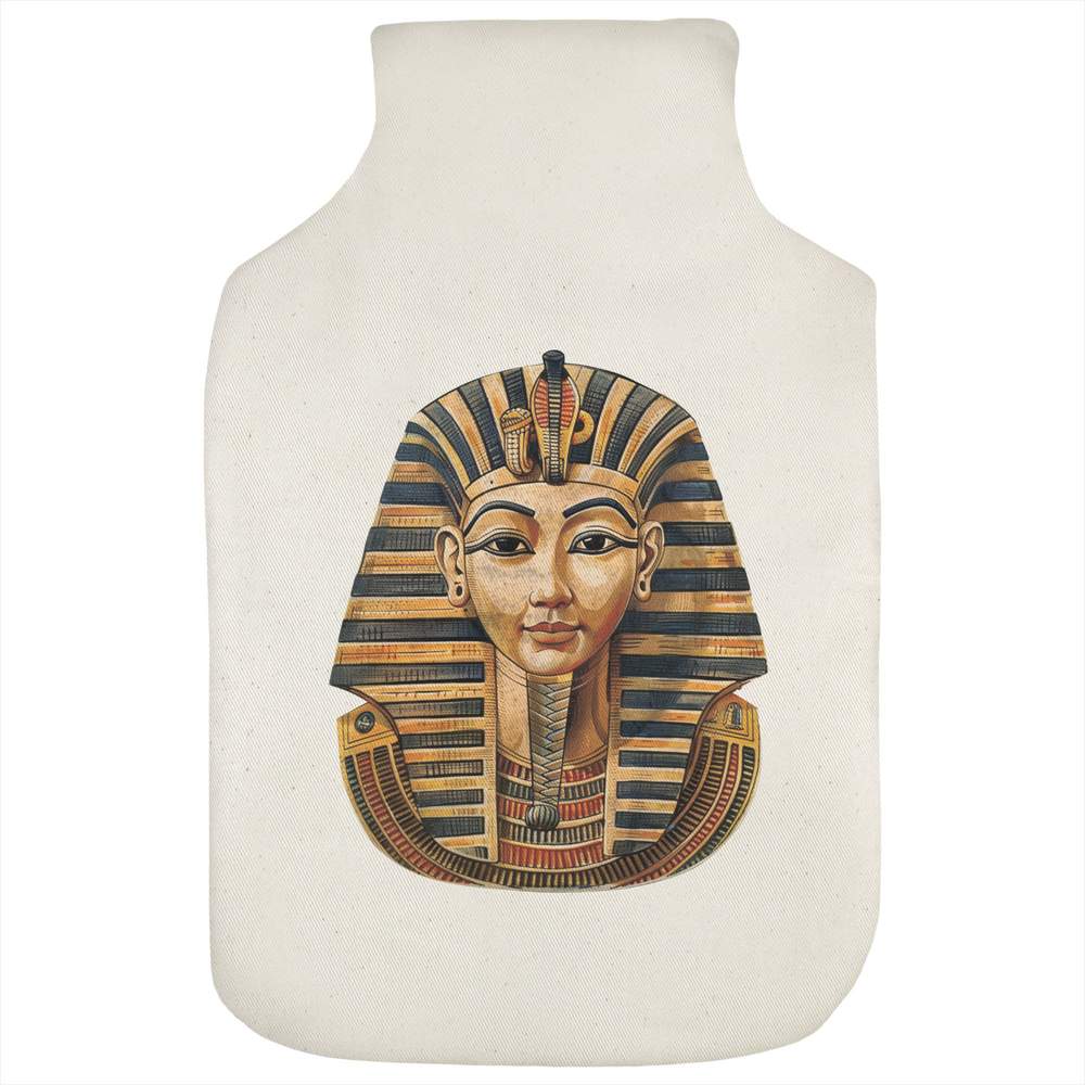 'Egyptian Pharaoh Front View' Hot Water Bottle Cover (HW00037246)