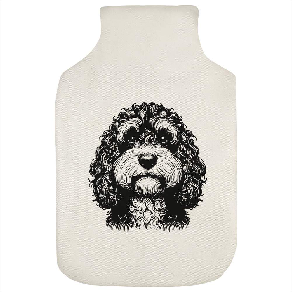 'Cockapoo Dog' Hot Water Bottle Cover (HW00037673)