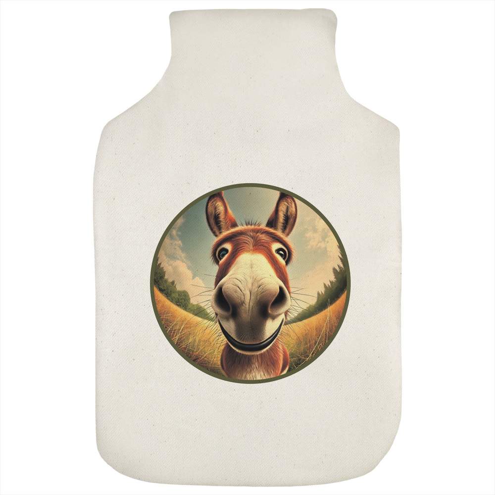 'Smiling Donkey' Hot Water Bottle Cover (HW00039548)