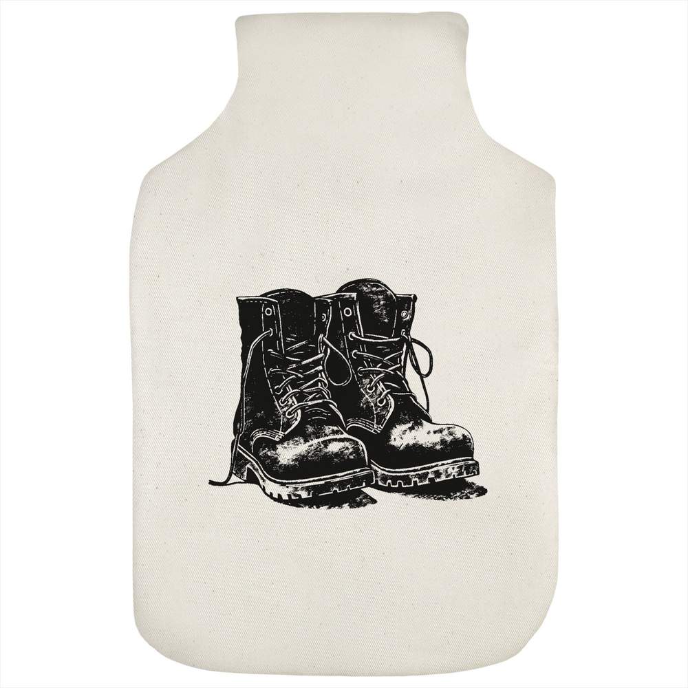 'Old Work Boots' Hot Water Bottle Cover (HW00043069)