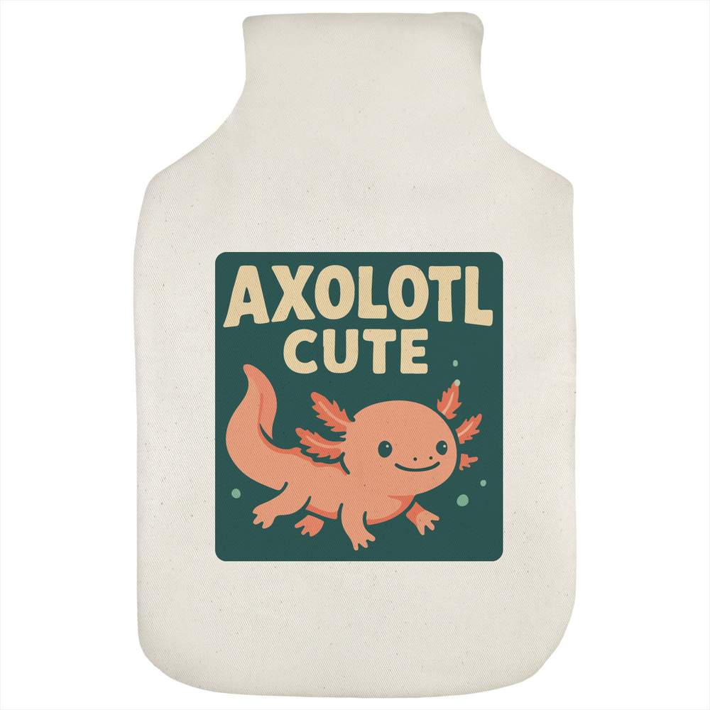 'Axolotl Cute' Hot Water Bottle Cover (HW00043137)