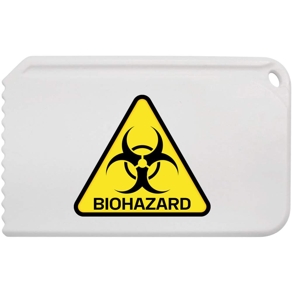 'Biohazard Sign' Plastic Ice Scraper (IC00014235)