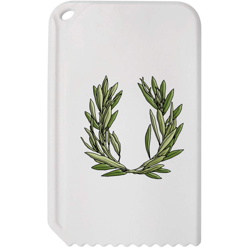 'Olive Wreath' Plastic Ice Scraper (IC00021047)