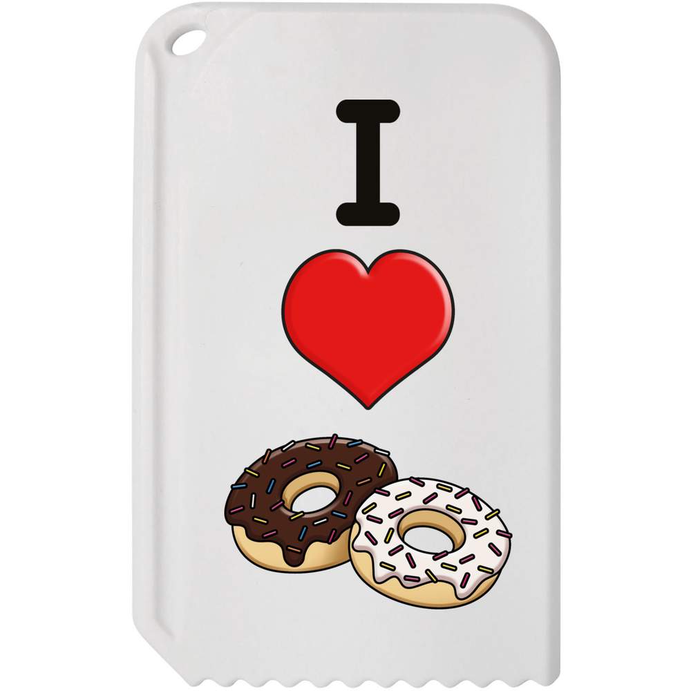 'I Love Doughnuts' Plastic Ice Scraper (IC00027092)