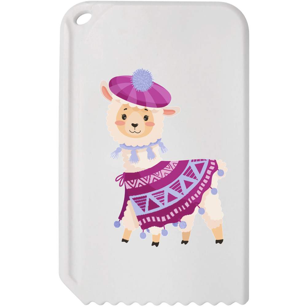 'Elegant Alpaca' Plastic Ice Scraper (IC00030918)