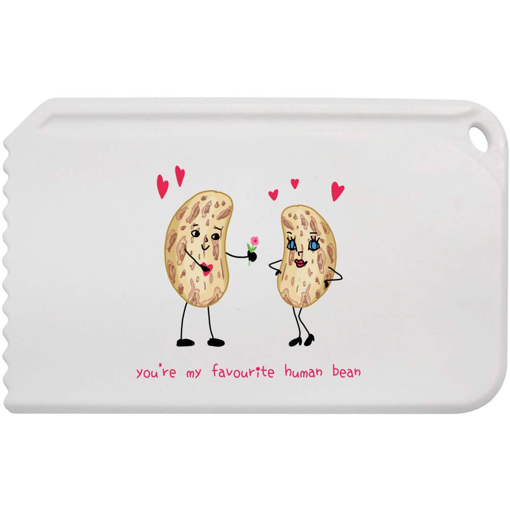 'You're My Favourite Human Bean' Plastic Ice Scraper (IC00034491)