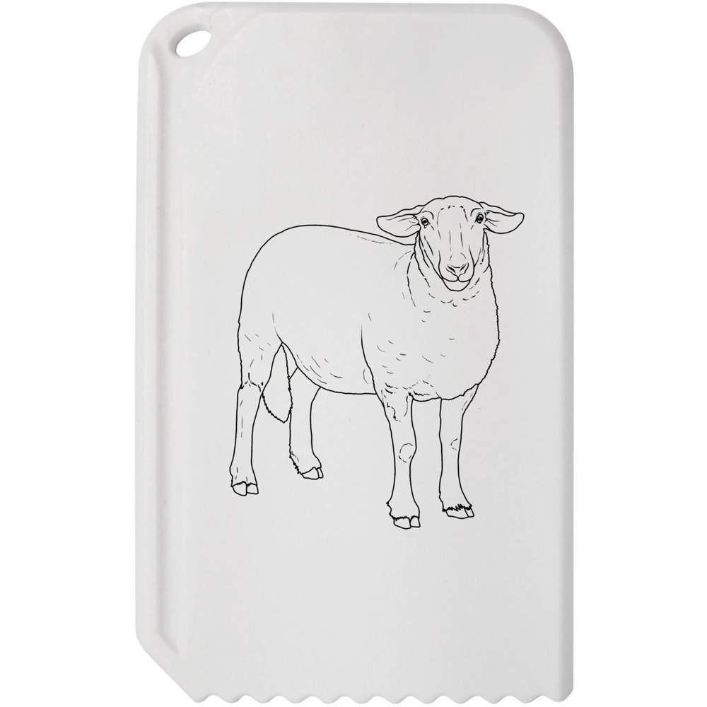 'Suffolk Sheep' Plastic Ice Scraper (IC00036131)