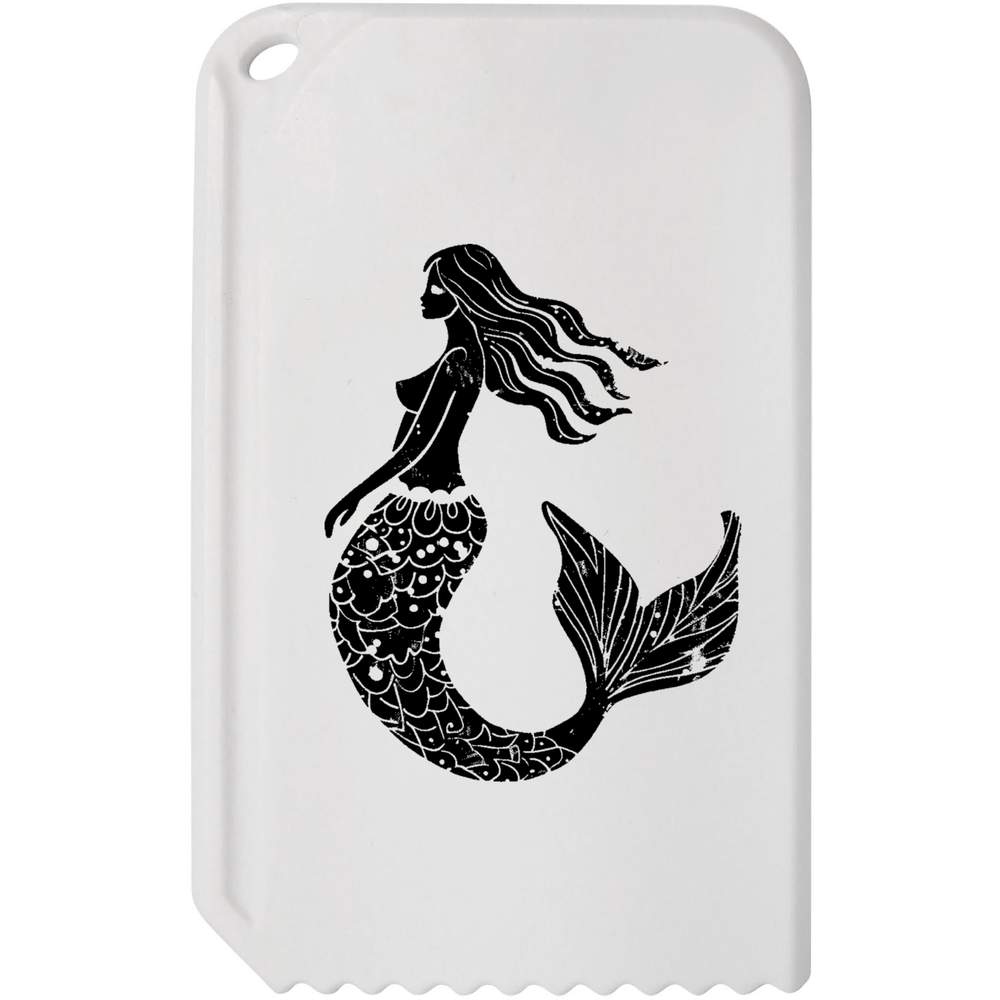 'Abstract Mermaid' Plastic Ice Scraper (IC00036176)