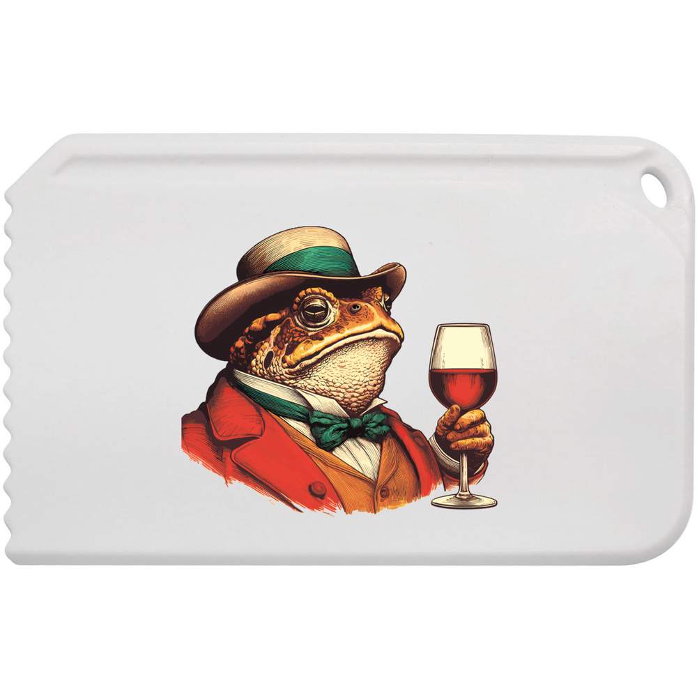'Wine Expert Toad' Plastic Ice Scraper (IC00040201)