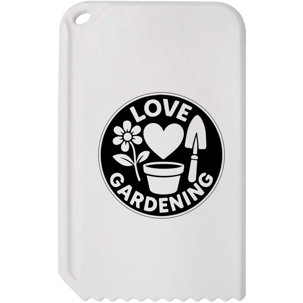 'Love Gardening' Plastic Ice Scraper (IC00043209)