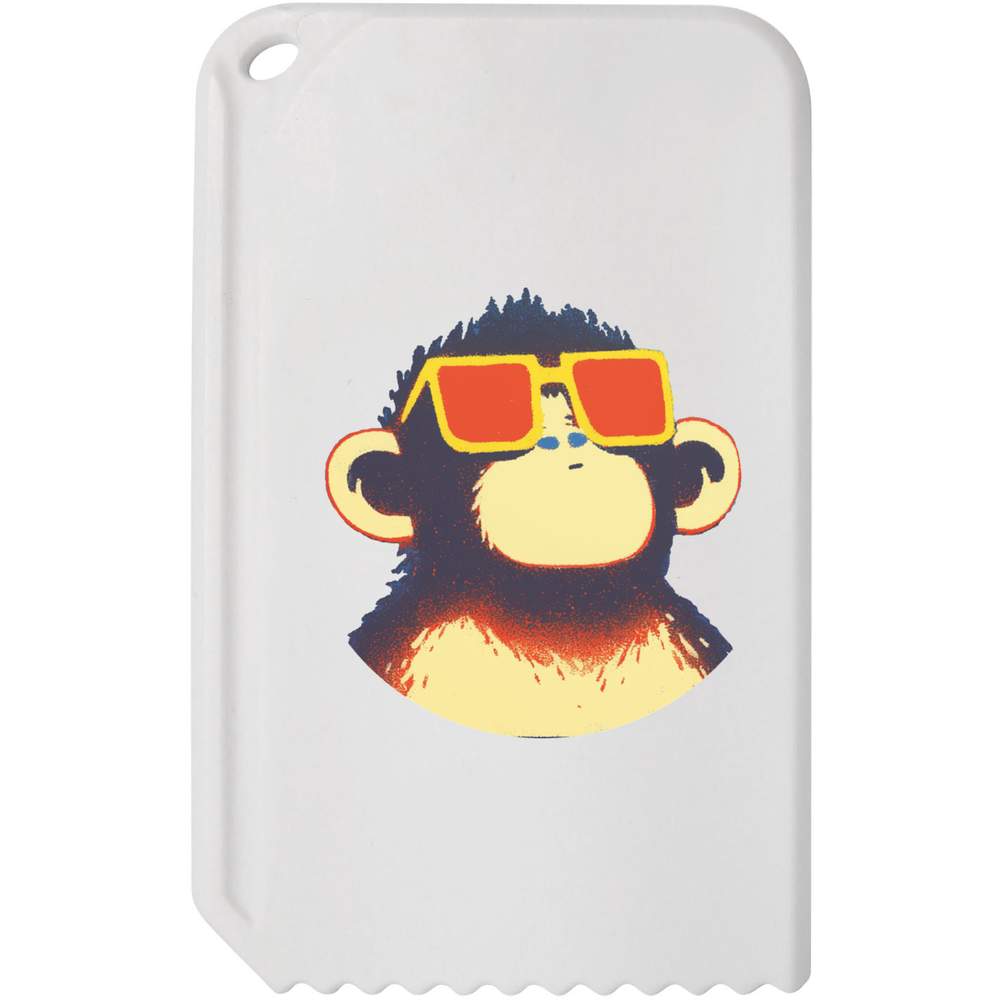 'Monkey Wearing Sunglasses ' Plastic Ice Scraper (IC00043298)